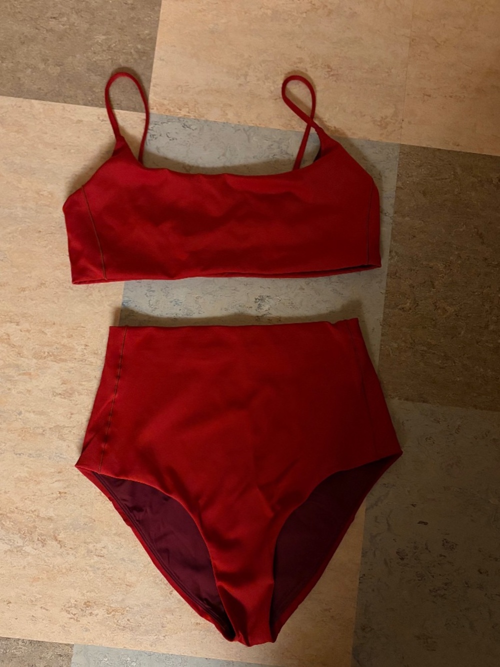 Left on Friday swim suit